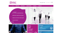 Desktop Screenshot of itec-is.co.uk