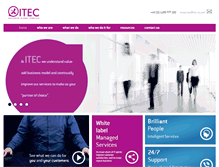 Tablet Screenshot of itec-is.co.uk